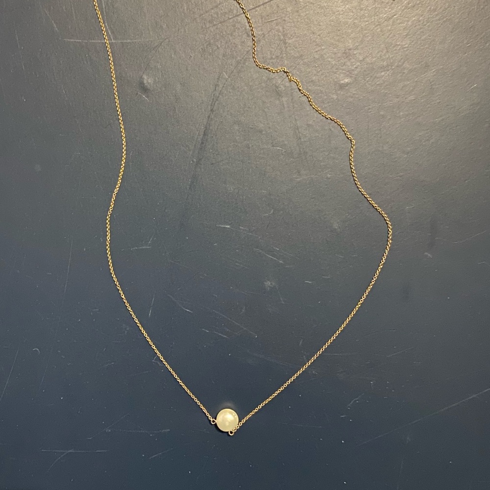 Dogeared pearls of friendship necklace